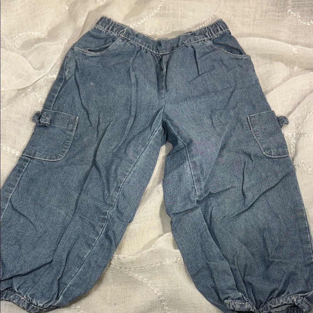 Jacadi denim light pants size 36M